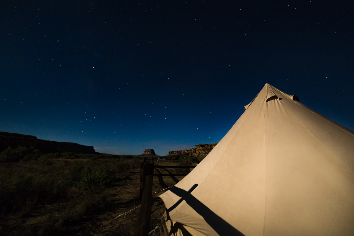 Chaco Canyon New Moon Glamping Excursion