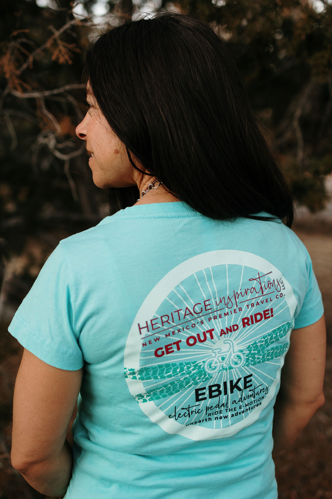 HI EBike Scoop-Neck T-Shirt
